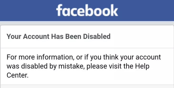 Facebook blocked my account