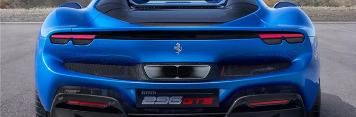 2022 Ferrari 296 GTS plug-in hybrid